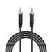 FITE ON 6ft Black 3.5mm Audio AUX Cable Compatible with Rand McNally OverDryve 7 Pro 8 Pro 7C 7 RV Tablet GPS