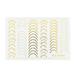 3D Gold Silver Rose Gold Nail Sticker Line Nail Art Striping Tape DIY Decoration