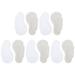 5 Pairs Heel Pad Anti-skid Shoe Inserts Anti-slip Forefoot Pads High Heel Inserts