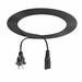 FITE ON 5ft AC Power Cord Outlet Socket Cable Plug Lead Compatible with The Singing Machine GPX J100S CD+G Portable Karaoke Party Singing Machine System SMDigital SM Digital CDG Karaoke System