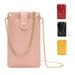 Women Phone Bags Fashion Chain Shoulder Bag Cross Body Bag Purse Wallet Caseï¼ŒPink