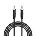 FITE ON 6ft Black 3.5mm 1/8 Audio Lead Cable Speaker Car Aux-In Cord Cable Compatible with Sirius XM Radio