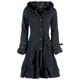 Poizen Industries Winter Coat - Alice Coat - S to 5XL - for Women - black