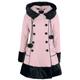 Hell Bunny - Rockabilly Winter Coat - Sarah Jane Coat - XS to 4XL - for Women - light pink