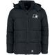 Starter Winter Jacket - Starter puffer jacket - M - for Men - black