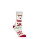 Ladies 1 Pair SOCKSHOP Heat Holders Lite Christmas Socks Hugs & Kisses 4-8
