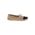 Zara Basic Flats: Slip On Wedge Casual Tan Shoes - Women's Size 37 - Almond Toe