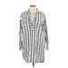 Madewell Casual Dress - Shift: White Print Dresses - Women's Size Small