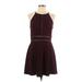 A. Byer Casual Dress: Burgundy Dresses - New - Women's Size 13