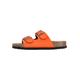 Sandale CRUZ "Hardingburg" Gr. 38, schwarz (orange, schwarz) Damen Schuhe Flats mit ergonomischem Fußbett