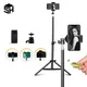 SH Selfie 2m Tripod 1/4 Screw Head Aluminum Tripod For Phone Stand Mount Digital Camera With