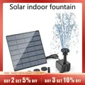 1PC Solar Fountain Pump Kit With Individual Solar Panels For Bird Bath Outdoor Pond Courtyard Garden