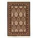 Pasargad Fine Hand Knotted Silk & wool Isfahan rug - 4' x 6'