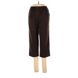 Alia Casual Pants - High Rise: Brown Bottoms - Women's Size 8