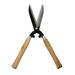 NUOLUX 1Pc Wooden Handle Tree Pruning Shear Fence Lawn Scissor Gardening Branch Scissor