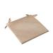 FNGZ Cushion Square Strap Garden Chair Pads Seat Cushion for Outdoor Bistros Stool Patio Dining Room Linen Khaki