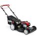 Black Max 22-inch 150cc Self Propelled Gas Mower with High Rear Wheels (Assembled Height 37.2 Weight 64.4 Pounds)