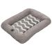 Precision Pet Snoozz ZigZag Mat Pet Bed Gray and White