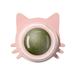 Natural Catnip Cat Rotatable Catnip Wall Ball Toys Licking Snacks Healthy Nutrition Ball Teeth Cleaning Catnip Toy Pet Supplies