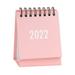 FNGZ Calendar English Mini Desktop Fresh and Portable Pendulums Calendar Table Decoration Home Decoration Calendar Wall Calendar Home Decor