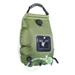 occkic 20L Solar Shower Bag Outdoor Camping Shower Bag Portable Water Storage Bag Car Long Distance Portable Bath Bag Green