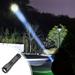 Weloille Home Multifunctional USB Rechargeable Emergency Flashlight LED Strong Light Portable Outdoor Life Waterproof