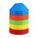 Paddsun 100-Pack Soccer disc Cones More Flexible Multi Color Cone for Agility Training