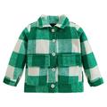Eashery Lightweight Jacket for Boys Kids Coat Warm Hooded Parka Jacket Lightweight Pullover Top Jackets for Kids (Green 6-12 Months)