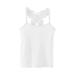 Toddler Boys Girls Shirts Dance Tank Racerback Crop Tank Soild Back Butterfly Sleeveless Sports Dancewear Tops Size 130;8-9Y