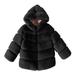 Eashery Girls Windbreaker Jacket Print Water-Resistant Jacket Baby Boys Girls Top Toddler Girls Jackets (Black 4-5 Years)