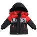 Eashery Kids Baby Girls Boys Jacket Knit Sleeve Denim Jacket Lightweight Pullover Top Jackets for Boys (Red 2 Years)