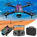 Aihimol Drone with Camera for Kids/Beginners-FPV Drone With Two Directions ESC Camera Brushless Motor Drones 2.4G RC Quadcopter With Cool LED Lights Altitude Hold Obstacle Avoidance For Adults