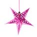 3D Star Paper Hanging Hollow Pentagram Lampshade Xmas Christmas Tree Decoration