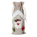 Red Wine Bag Decorative Reindeer Snowflake Christmas Style Fine Workmanship Table Decorations Ornamental Christmas Champagne Holder Cover for Home