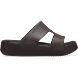 Crocs Espresso Getaway Platform H-Strap Shoes
