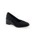 Wide Width Women's Airlie Pump by Aerosoles in Black Stretch (Size 12 W)