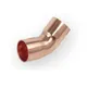 Conex Pipe Fitting Bow Elbow Copper Solder Female X Female 28mm Diameter 45Deg Angle