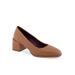 Women's Alae Pump by Aerosoles in Tan Leather (Size 5 M)