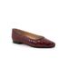 Women's Emmie Slip On Flats by Trotters in Sangria (Size 10 M)