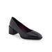 Women's Alae Pump by Aerosoles in Black Leather (Size 7 1/2 M)