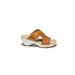 Wide Width Women's Cassandra Slide Sandal by Hälsa in Dark Mango (Size 10 W)