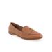 Women's Benvenuto Casual Flat by Aerosoles in Tan Leather (Size 10 M)