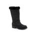 Extra Wide Width Women's Benji 3.0 Tallcalf by Trotters in Black (Size 7 WW)