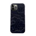Drifting Shores - Line Art iPhone 12 Pro Case, Snap / N/A