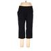 Lands' End Active Pants - Low Rise: Black Activewear - Women's Size Large Petite