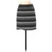 Ann Taylor LOFT Outlet Casual Mini Skirt Mini: Black Print Bottoms - Women's Size 00 Petite