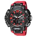 Men's Military Digital Tactical Sports Watches Outdoor LED Stopwatch Army Watch Waterproof Large Face Malfunction Electronic Analog Watches,Red