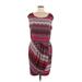 Laundry by Design Casual Dress: Burgundy Dresses - Women's Size 10