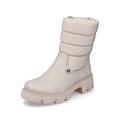 Rieker Damen Winterstiefel 74670, Frauen Stiefel,outdoorschuhe,gefüttert,boots,winterschuhe,uebergangsstiefel,beige (60),39 EU / 6 UK