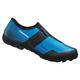 Shimano Unisex Zapatillas SH-MX100 Cycling Shoe, Blau, 43 EU